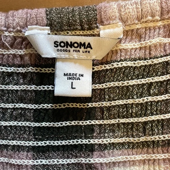 Dress, long, light purple and grey plaid, 60% cotton 40%rayom - Picture 3 of 7